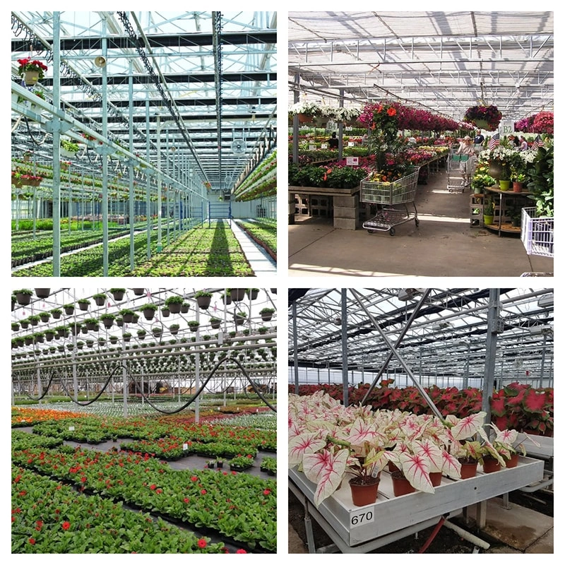 The key parameters for a smart glass greenhouse are crucial for ensuring optimal growing conditions and efficient operation. Here are the main parameters and design specifications: